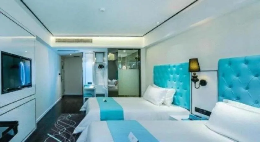 Bed in Xana Hotelle Chongqing Jiefangbei Center Branch