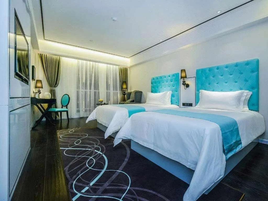 Bed in Xana Hotelle Chongqing Jiefangbei Center Branch