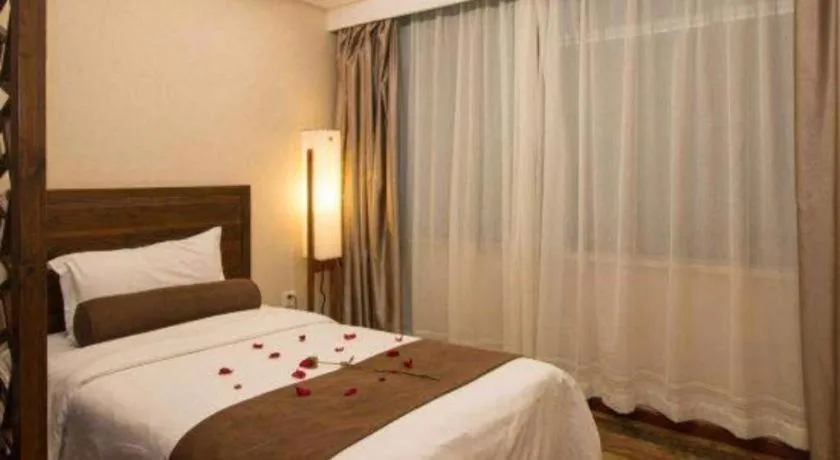 Bed in James Joyce Coffetel Xian Dayanta Metro Station Branch