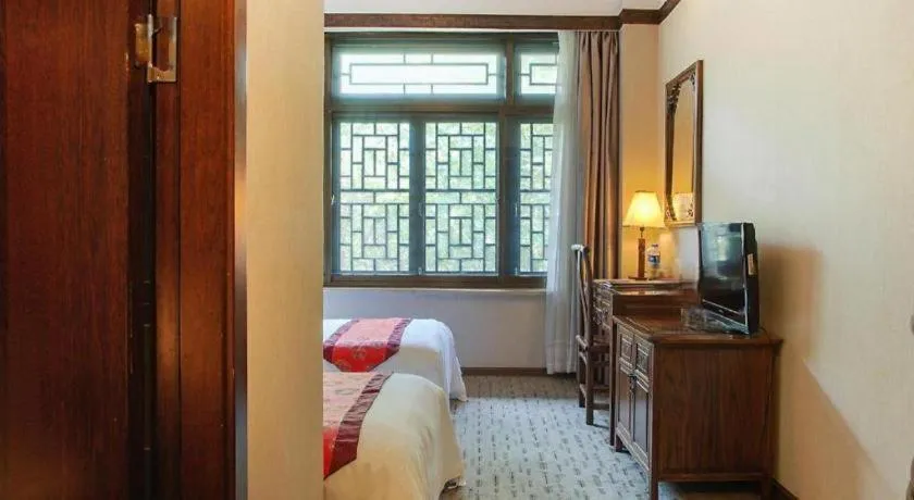 Bed in James Joyce Coffetel Xian Dayanta Metro Station Branch