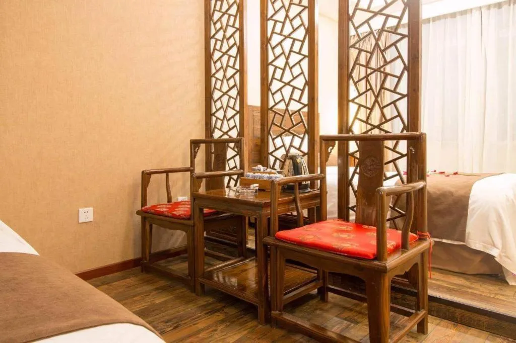 Bed in James Joyce Coffetel Xian Dayanta Metro Station Branch