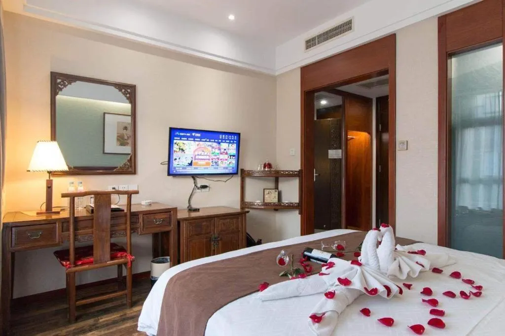 Bed in James Joyce Coffetel Xian Dayanta Metro Station Branch