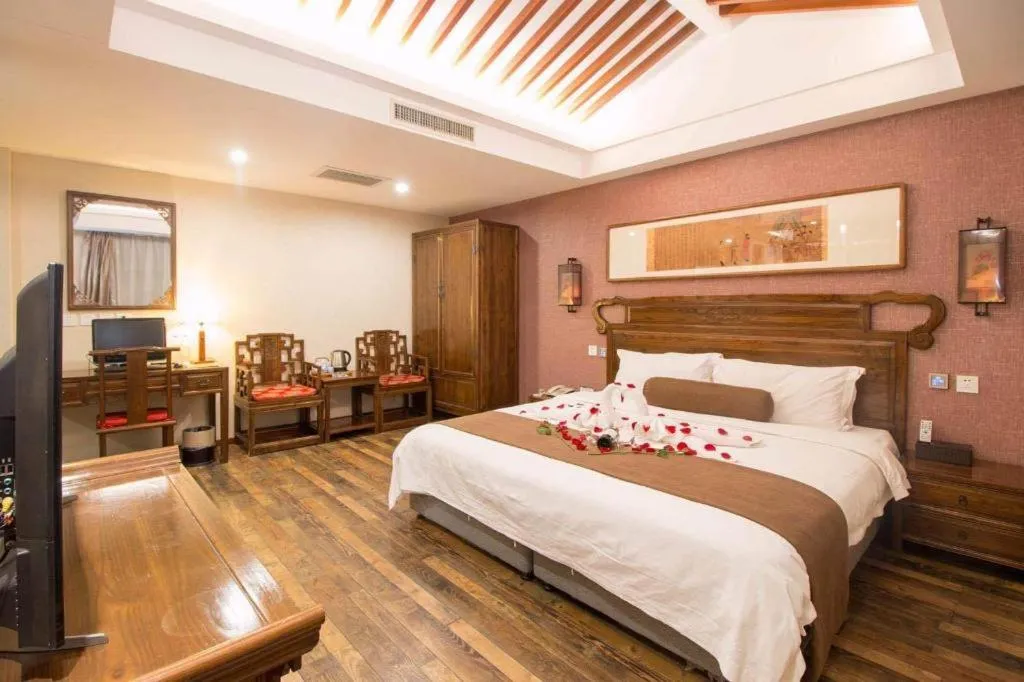 Bed in James Joyce Coffetel Xian Dayanta Metro Station Branch