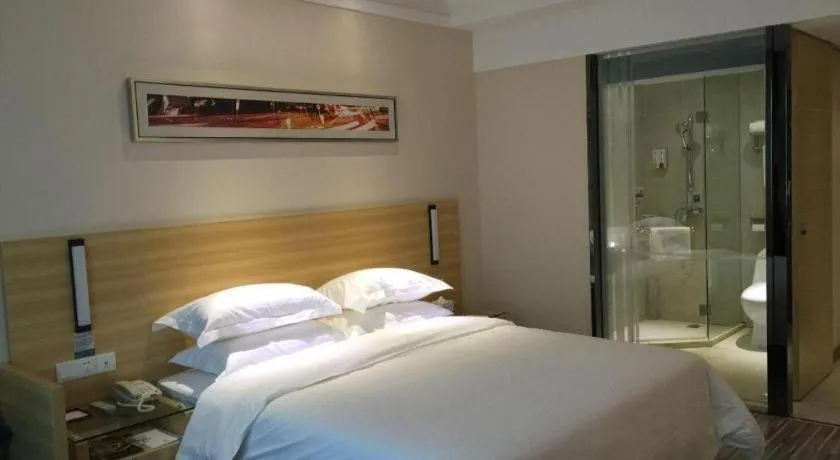 Bed in City Comfort Inn Xianning South Station Wanda