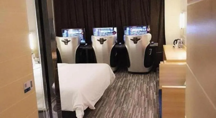 Bed in City Comfort Inn Xianning South Station Wanda