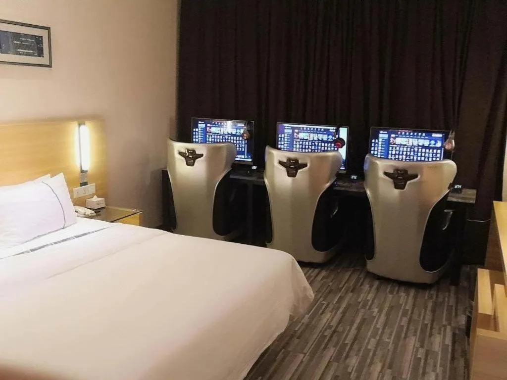 Bed in City Comfort Inn Xianning South Station Wanda