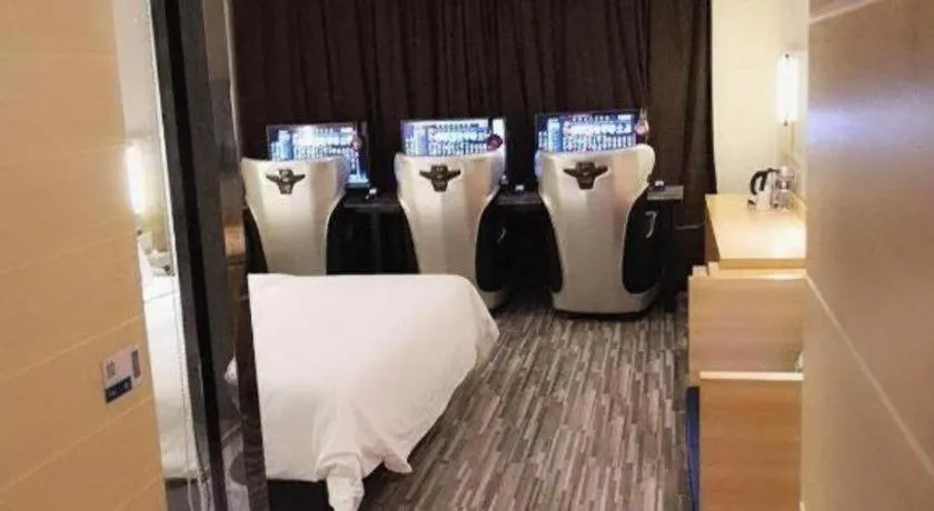 Bed in City Comfort Inn Xianning South Station Wanda