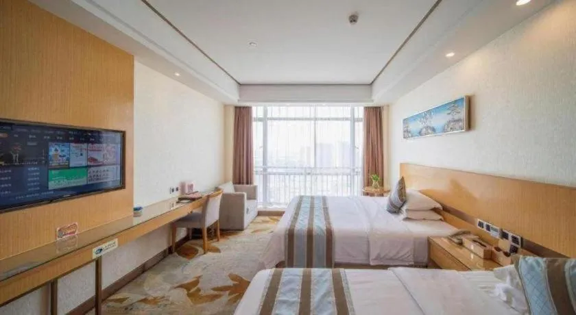 Bed in GreenTree Alliance Foshan West Station Luowu Road Hotel