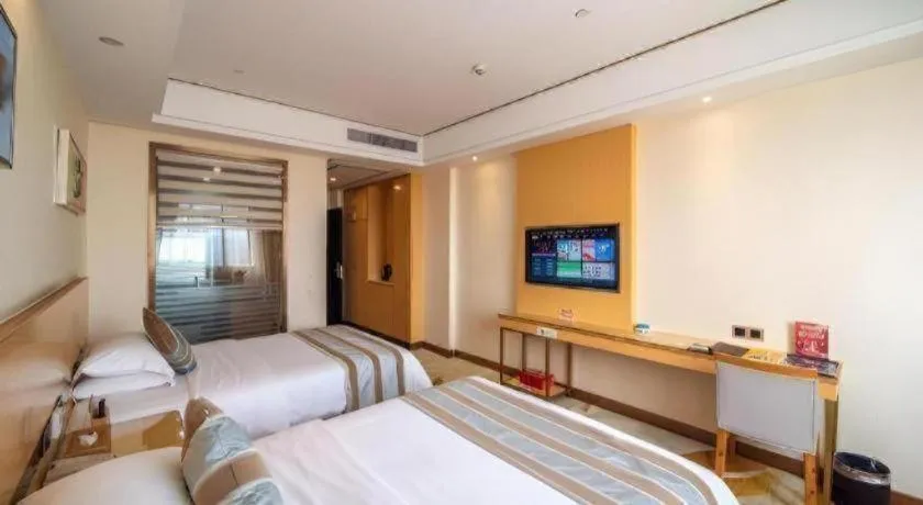 Bed in GreenTree Alliance Foshan West Station Luowu Road Hotel