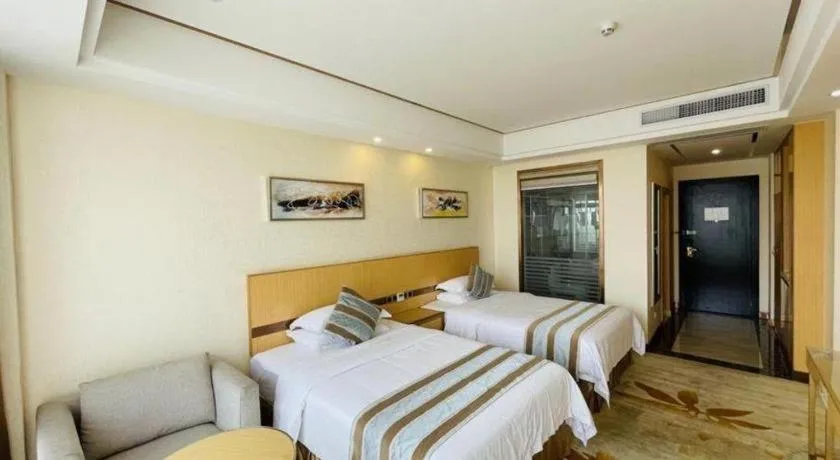 Bed in GreenTree Alliance Foshan West Station Luowu Road Hotel