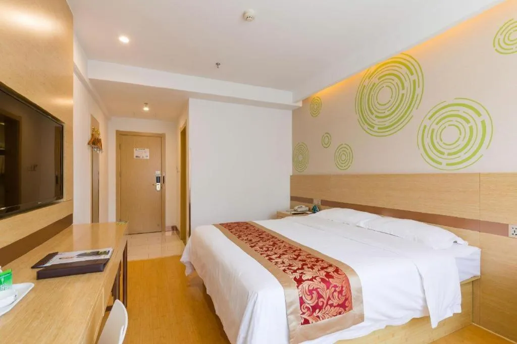 Bed in GreenTree Inn Shenyang Shenhe District Wuai Street