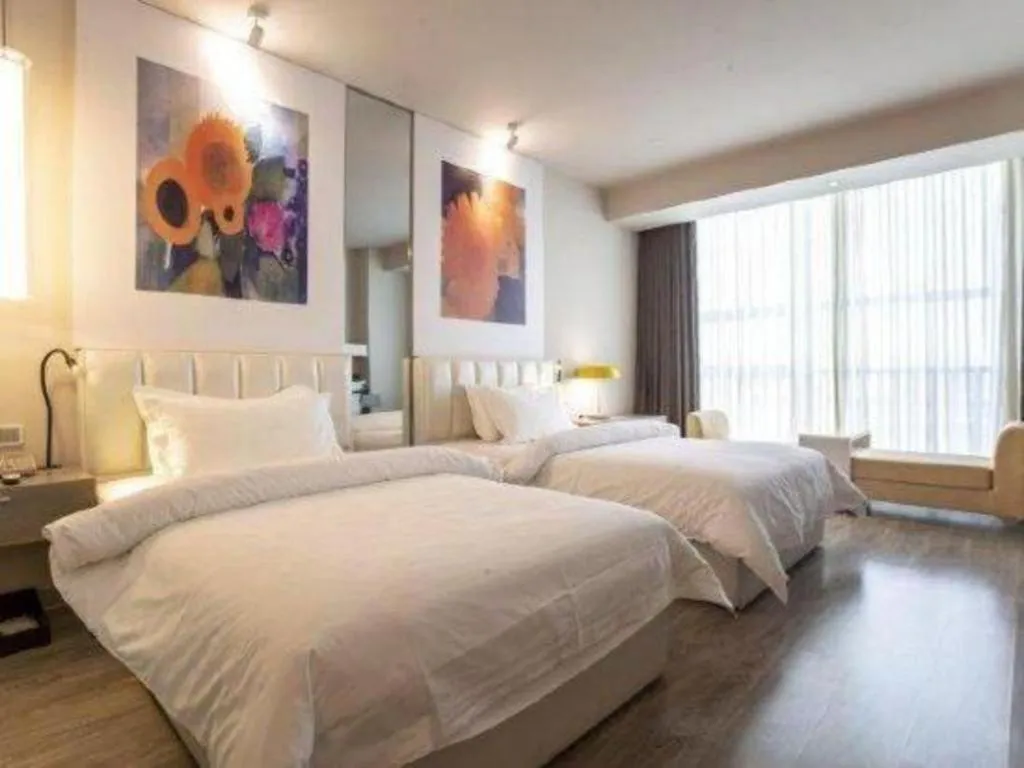 Bed in Jinjiang Metropolo Hotel - Turpan Administration Center