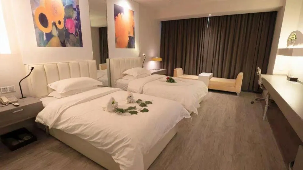 Bed in Jinjiang Metropolo Hotel - Turpan Administration Center