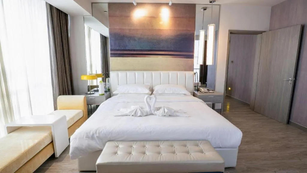 Bed in Jinjiang Metropolo Hotel - Turpan Administration Center