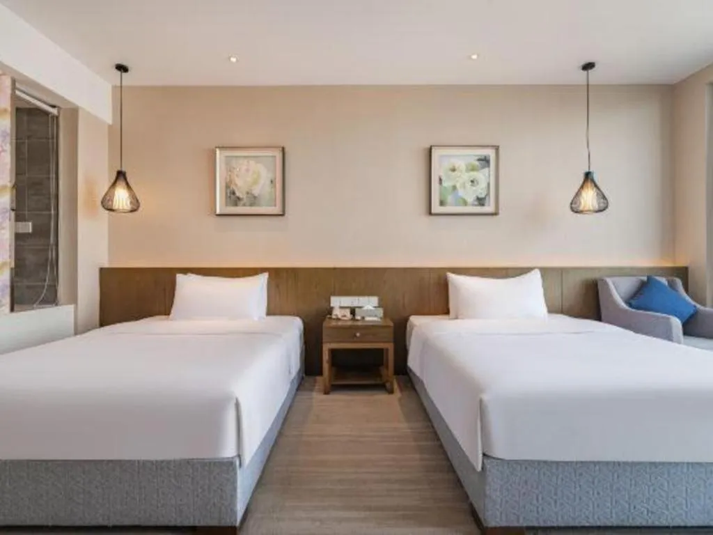 Bed in Hengding Century Hotel Chengdu