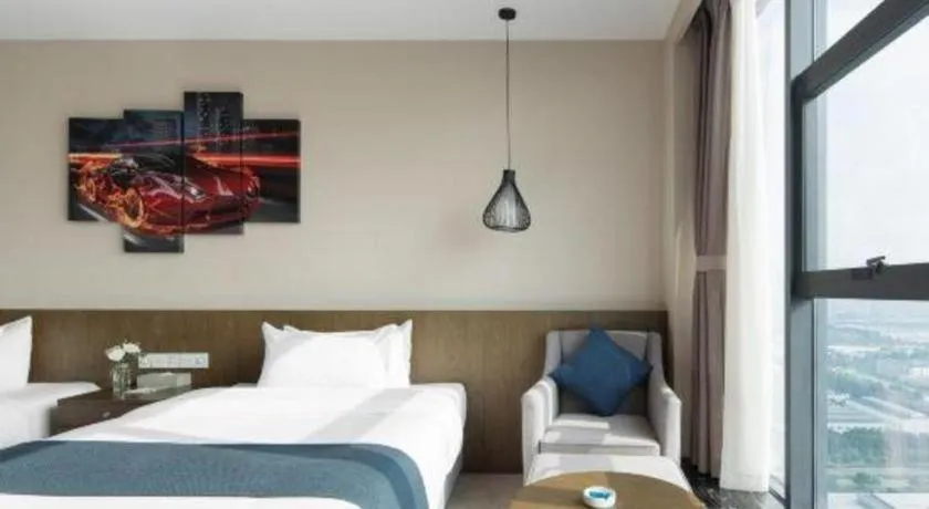 Bed in Hengding Century Hotel Chengdu