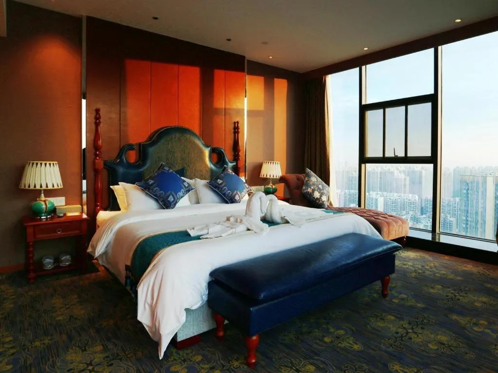 Bed in Hengding Century Hotel Chengdu