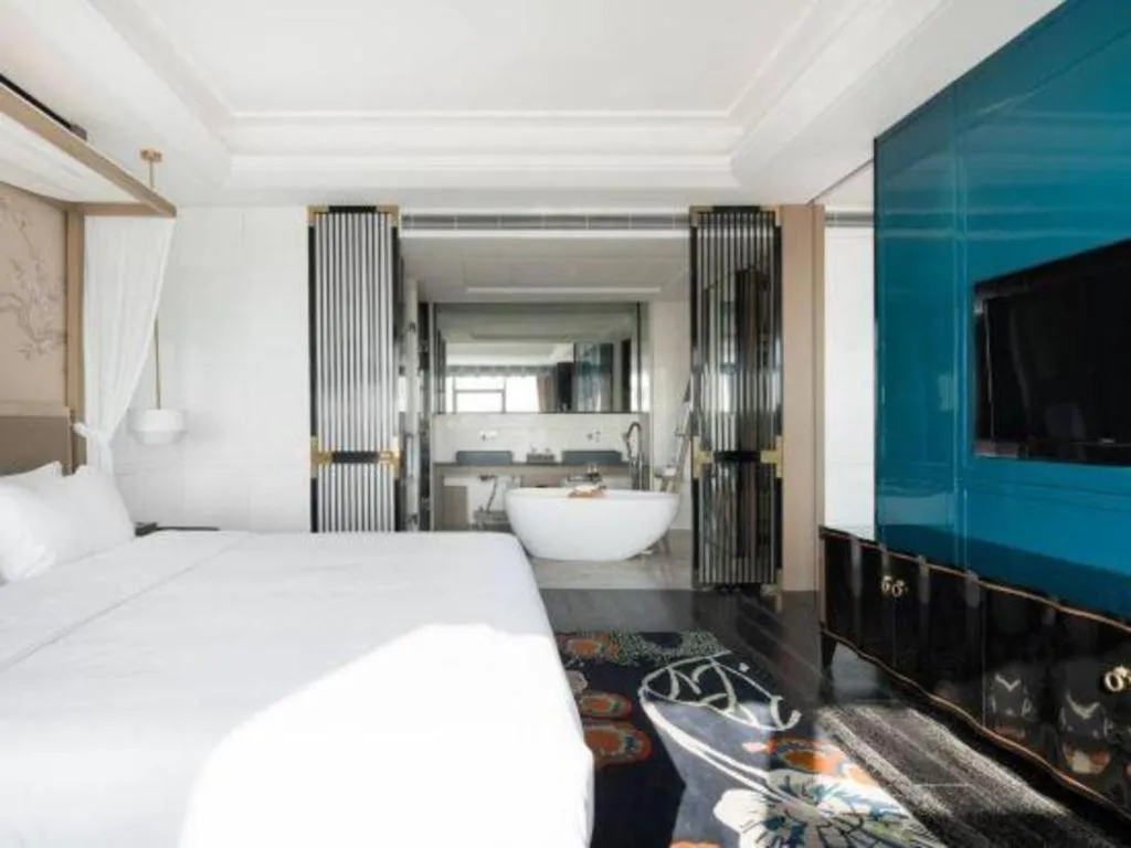 Bed in Hengding Century Hotel Chengdu