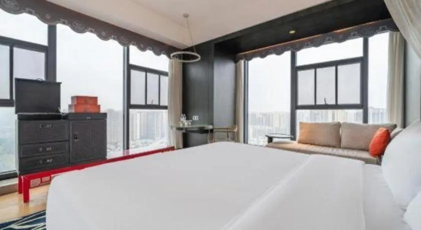 Bed in Hengding Century Hotel Chengdu