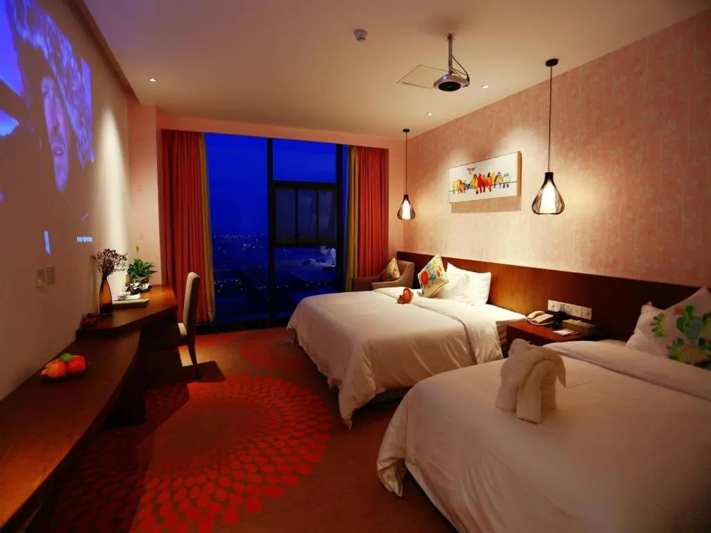 Bed in Hengding Century Hotel Chengdu