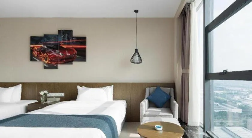 Bed in Hengding Century Hotel Chengdu