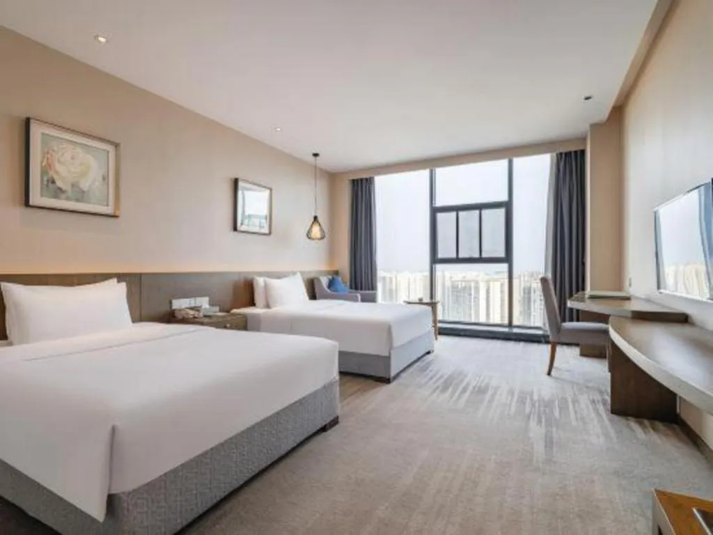 Bed in Hengding Century Hotel Chengdu