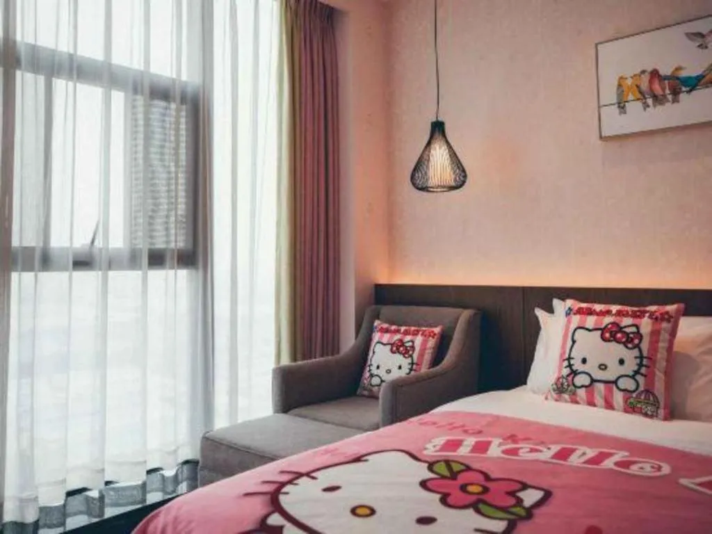 Bed in Hengding Century Hotel Chengdu