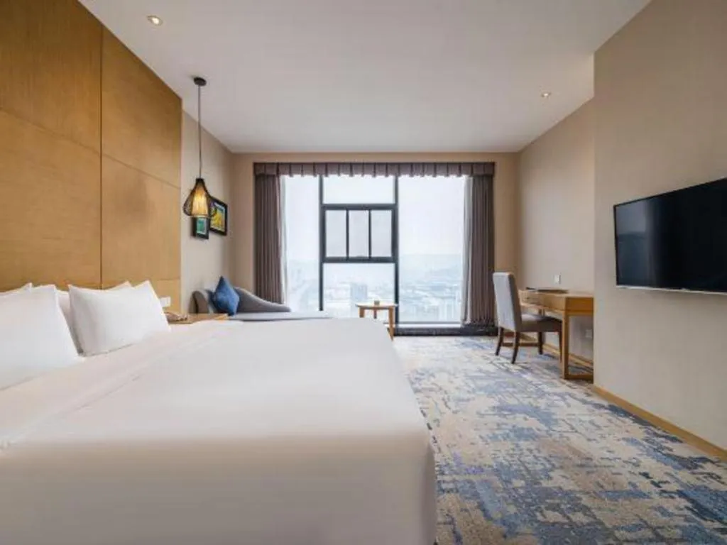 Bed in Hengding Century Hotel Chengdu