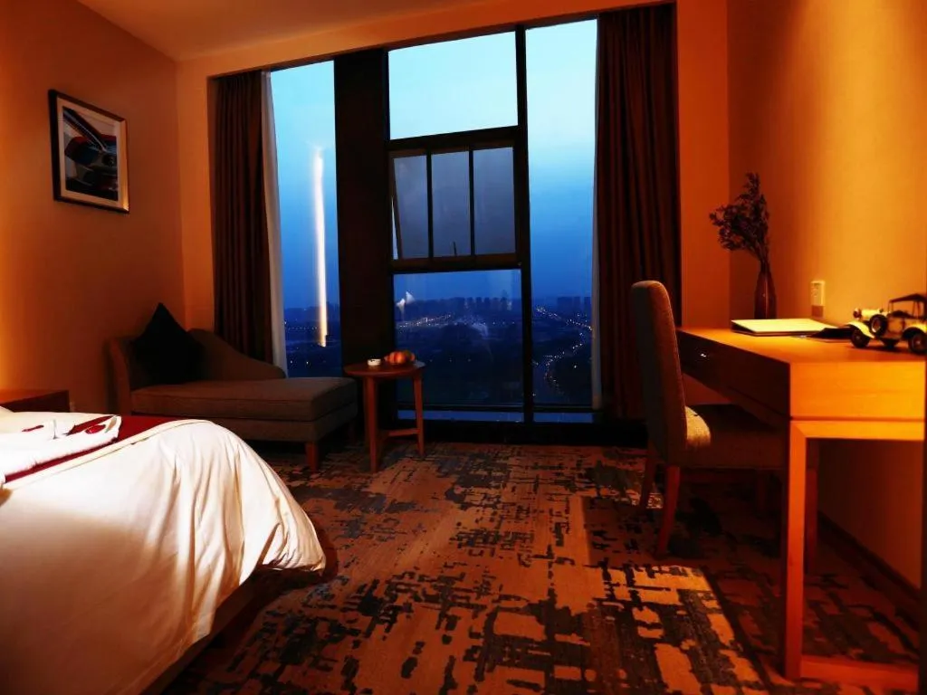 Bed in Hengding Century Hotel Chengdu