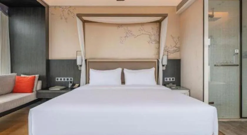 Bed in Hengding Century Hotel Chengdu
