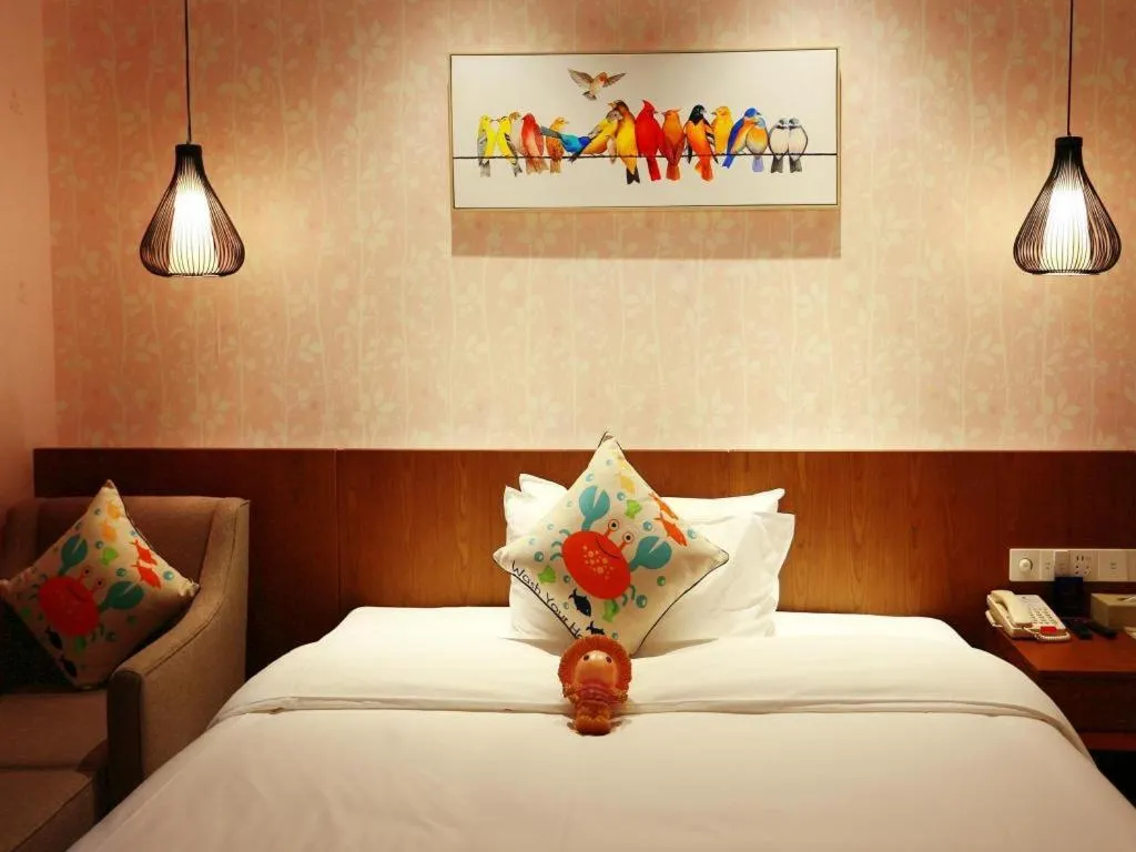 Bed in Hengding Century Hotel Chengdu