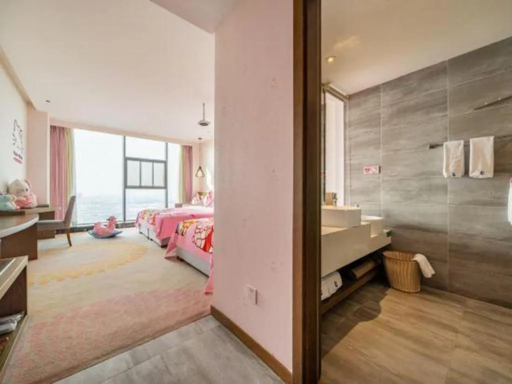 Bed in Hengding Century Hotel Chengdu