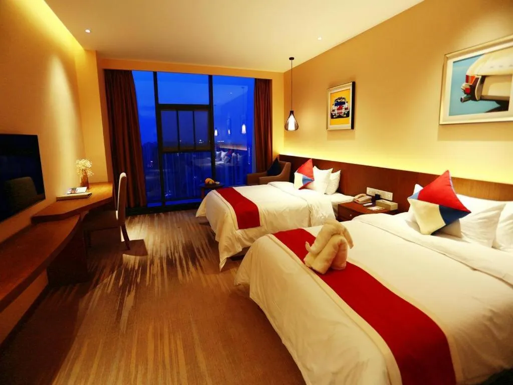 Bed in Hengding Century Hotel Chengdu