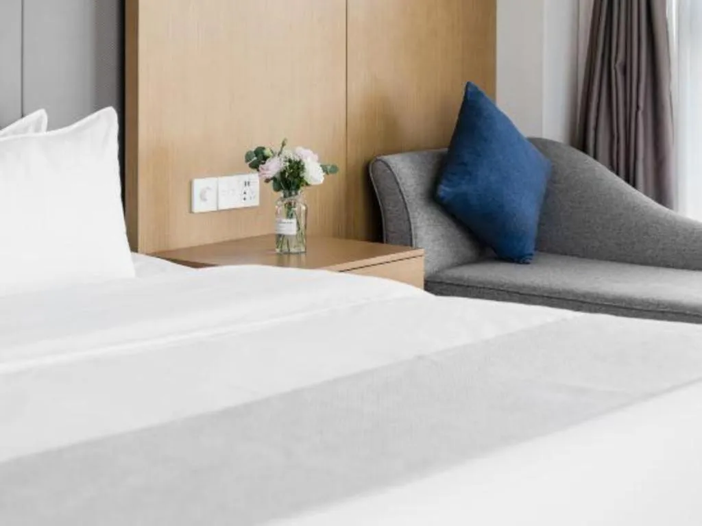 Bed in Hengding Century Hotel Chengdu