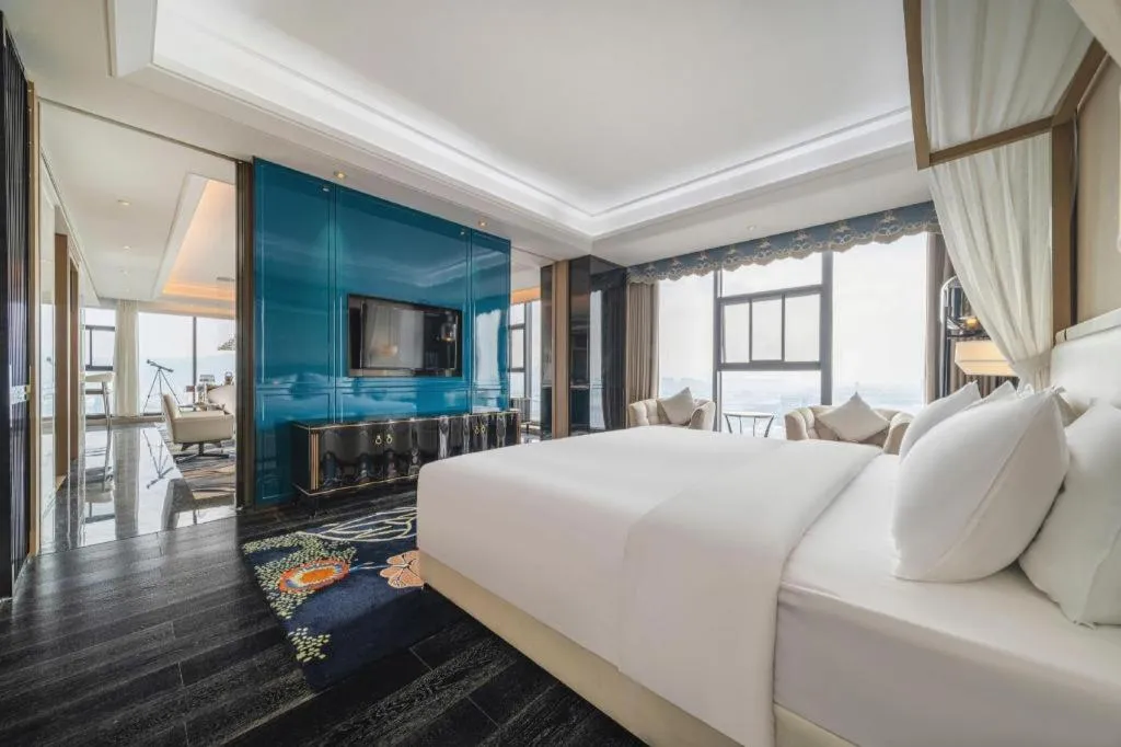 Bed in Hengding Century Hotel Chengdu