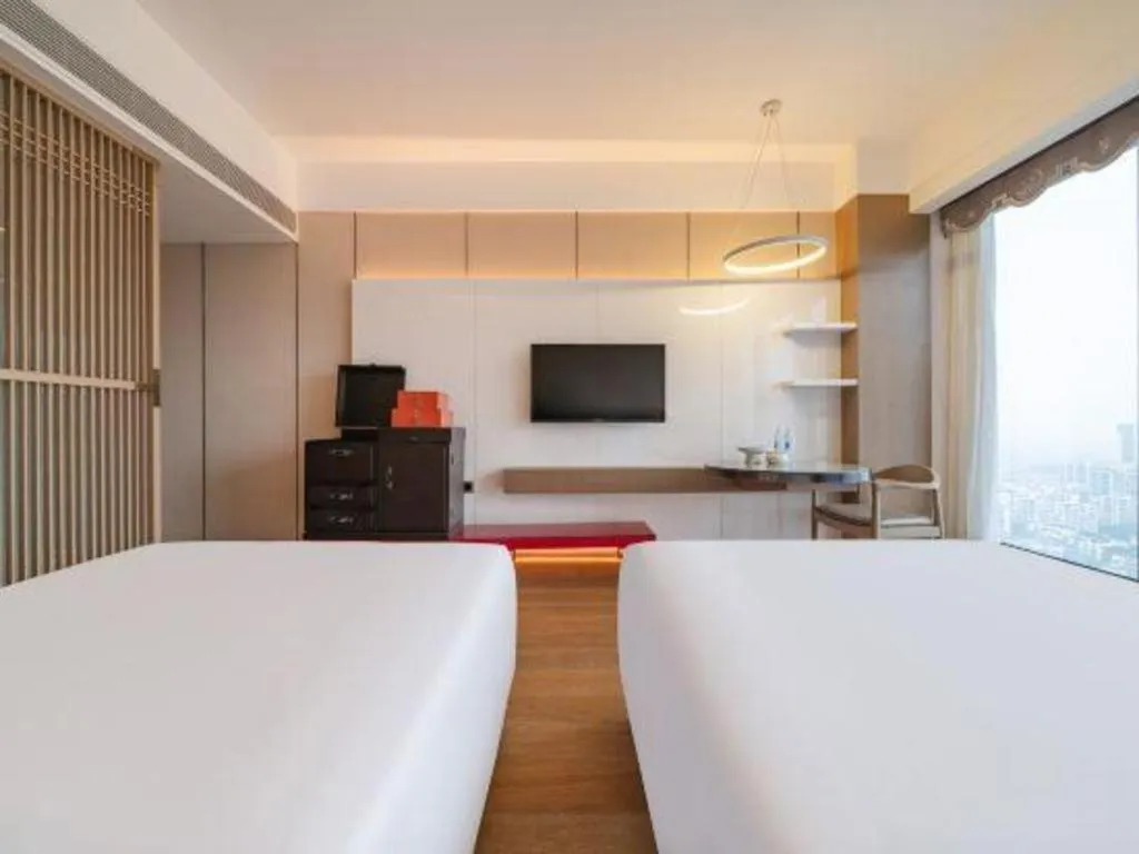 Bed in Hengding Century Hotel Chengdu