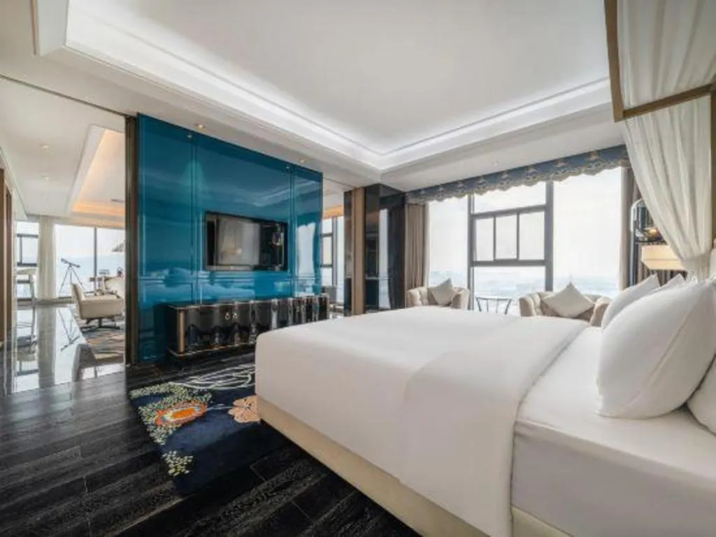 Bed in Hengding Century Hotel Chengdu