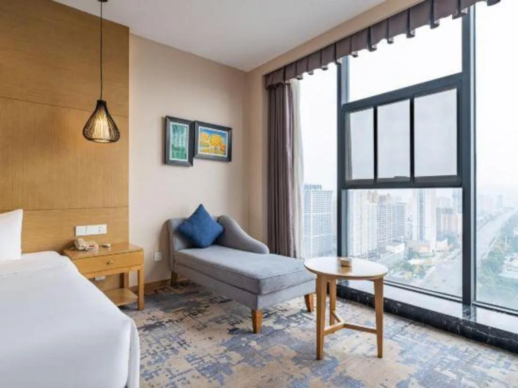 Bed in Hengding Century Hotel Chengdu