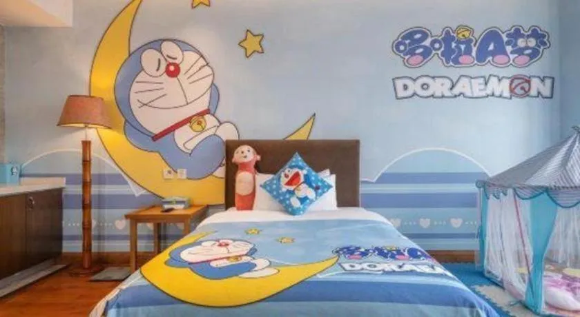 Bed in Hengding Century Hotel Chengdu