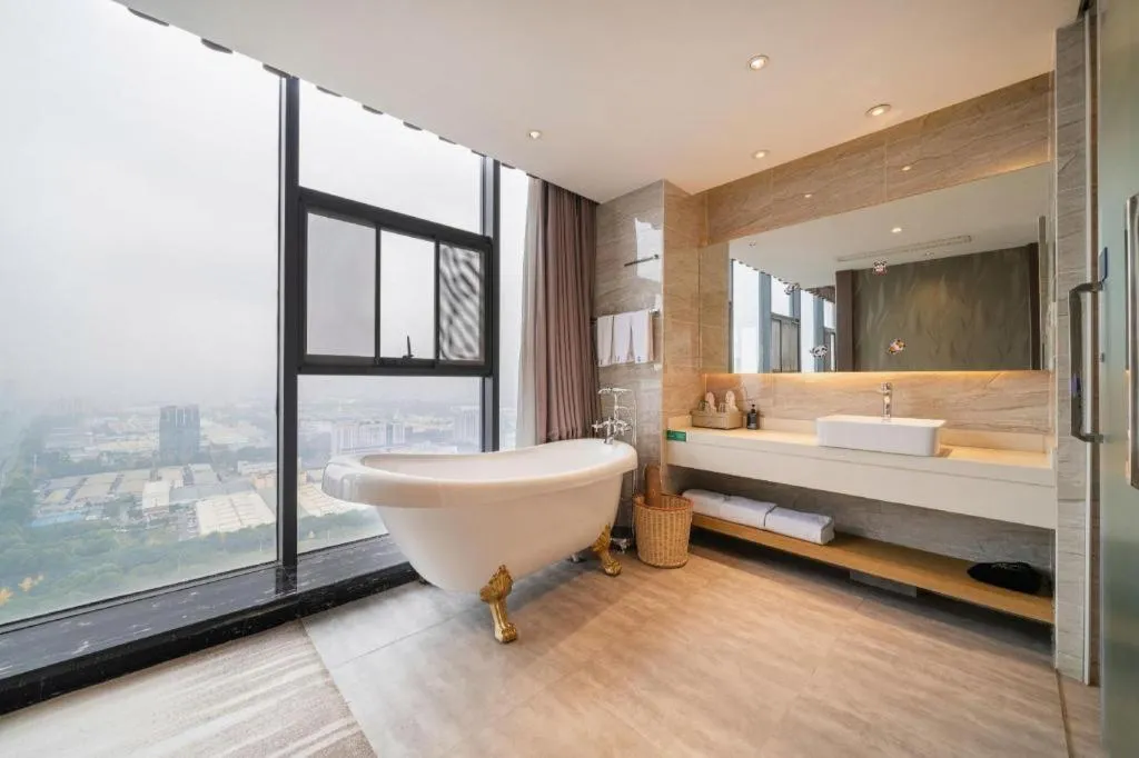 Bed in Hengding Century Hotel Chengdu