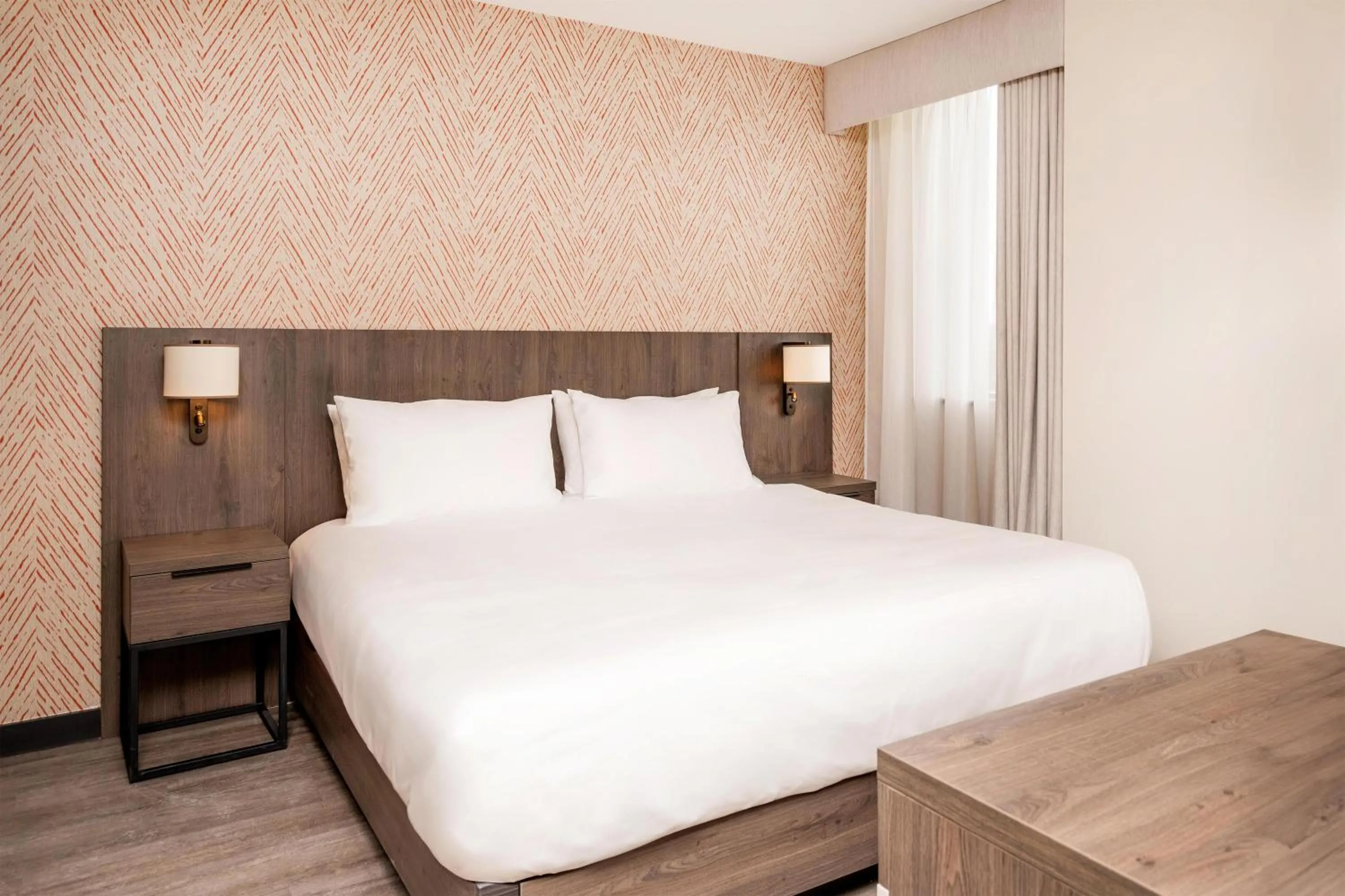 Bedroom, Bed in Hyatt House Leeds