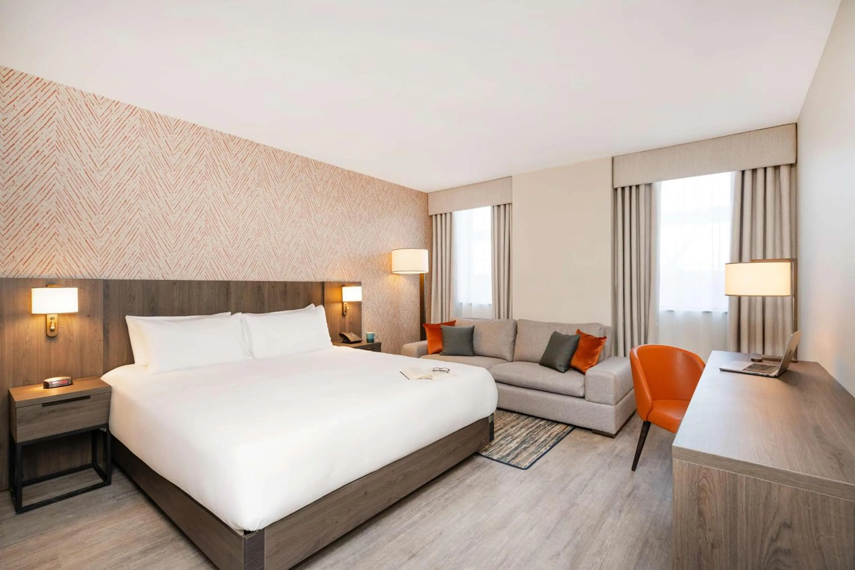 Bedroom, Bed in Hyatt House Leeds