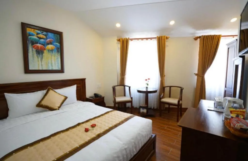 Bed in Thuy Hien Hotel