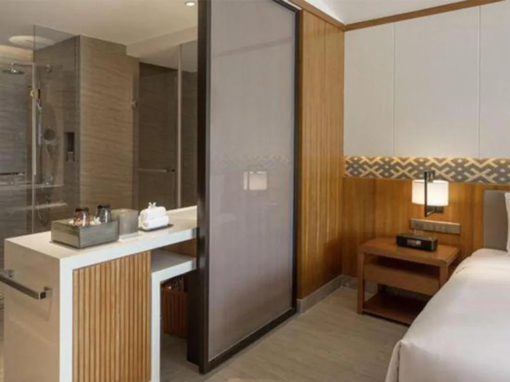 Bed in La Fountain Hotel & Resort Sanya