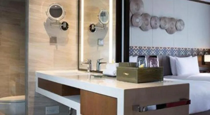 Bed in La Fountain Hotel & Resort Sanya