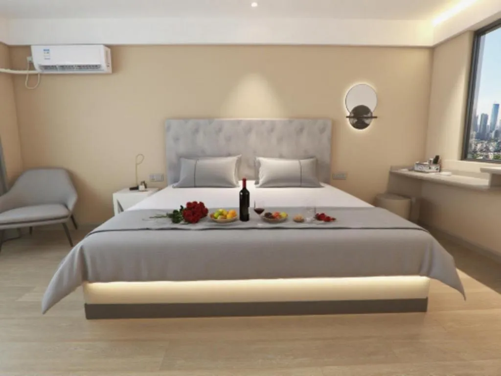 Bed in Magnotel Hotel Huizhou South Station Branch