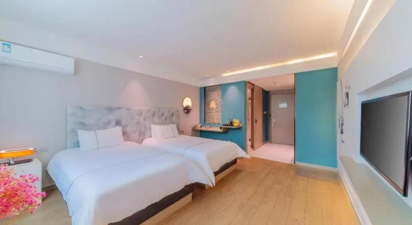 Bed in Magnotel Hotel Huizhou South Station Branch