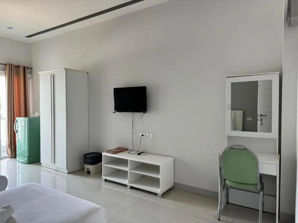 Bed in River Residence Saraburi Hotel