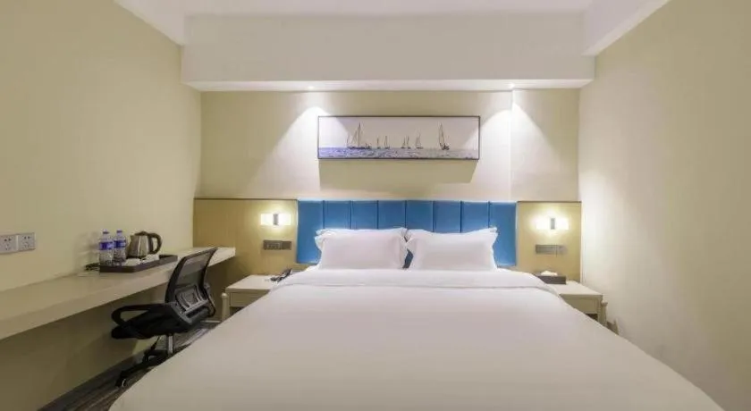 Bed in Jingtu hotel zhanjiang dingsheng plaza store