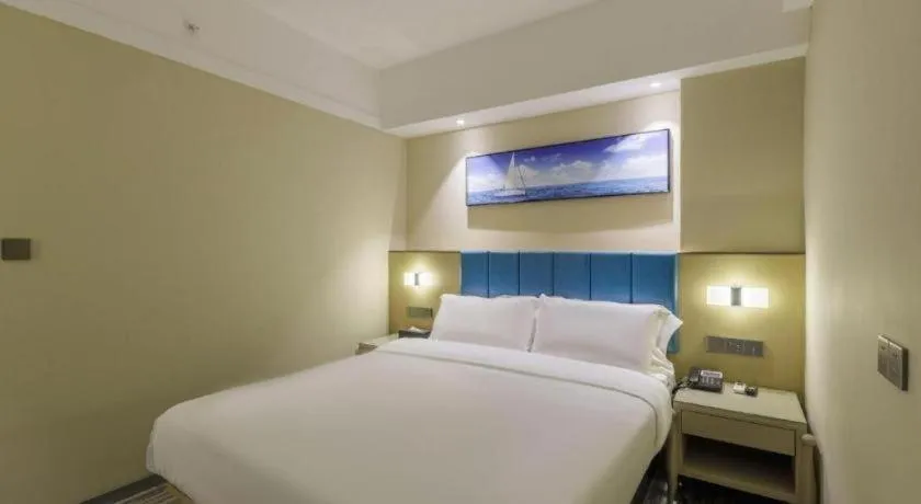 Bed in Jingtu hotel zhanjiang dingsheng plaza store